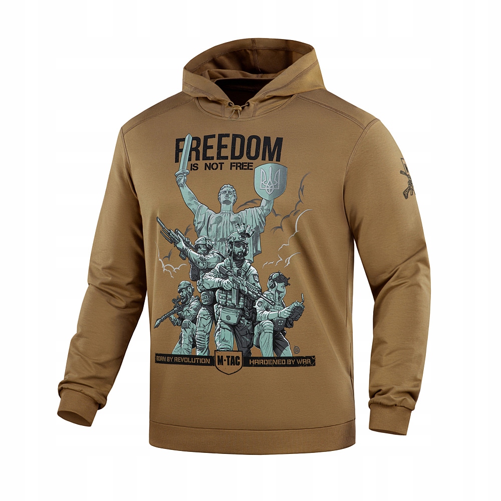 M-Tac Bluza Hoodie Męska z Kapturem Freedom Coyote Brown S