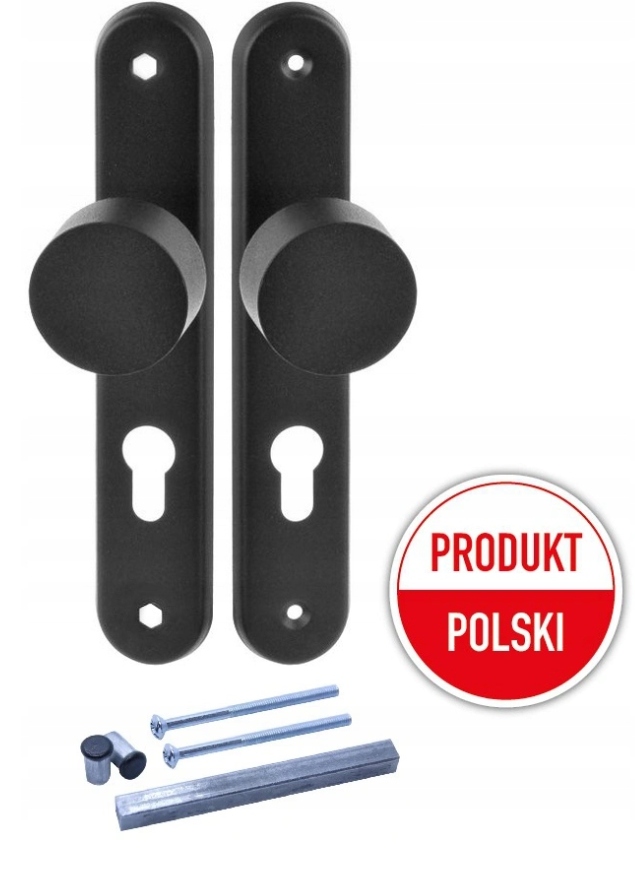 

Gałko-gałka Do Furtki Bramki 90mm Czarna Biszkopt