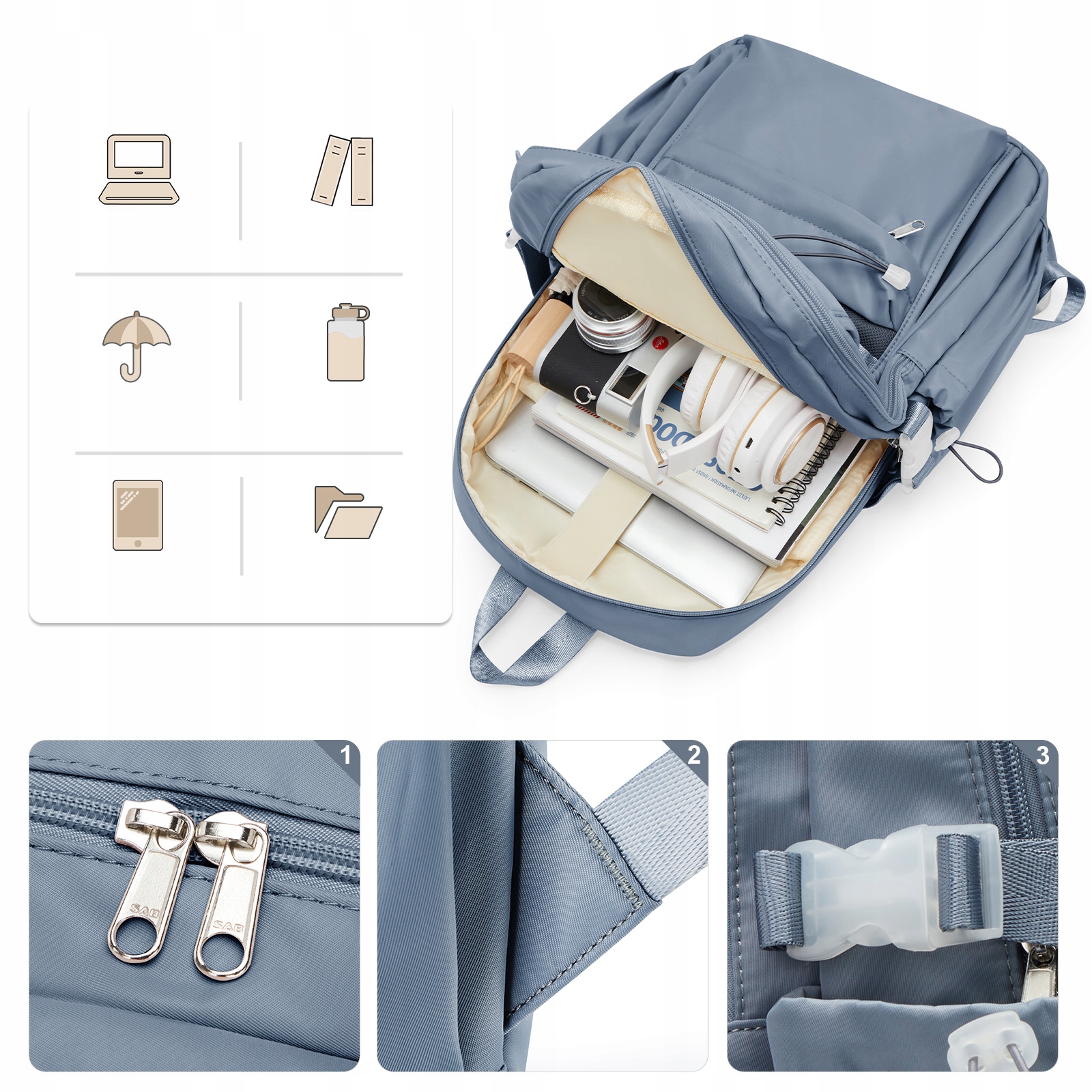 plecak szkolny młodzieżowy chłopięcy dziewczynki plecak damski Marka bez marki