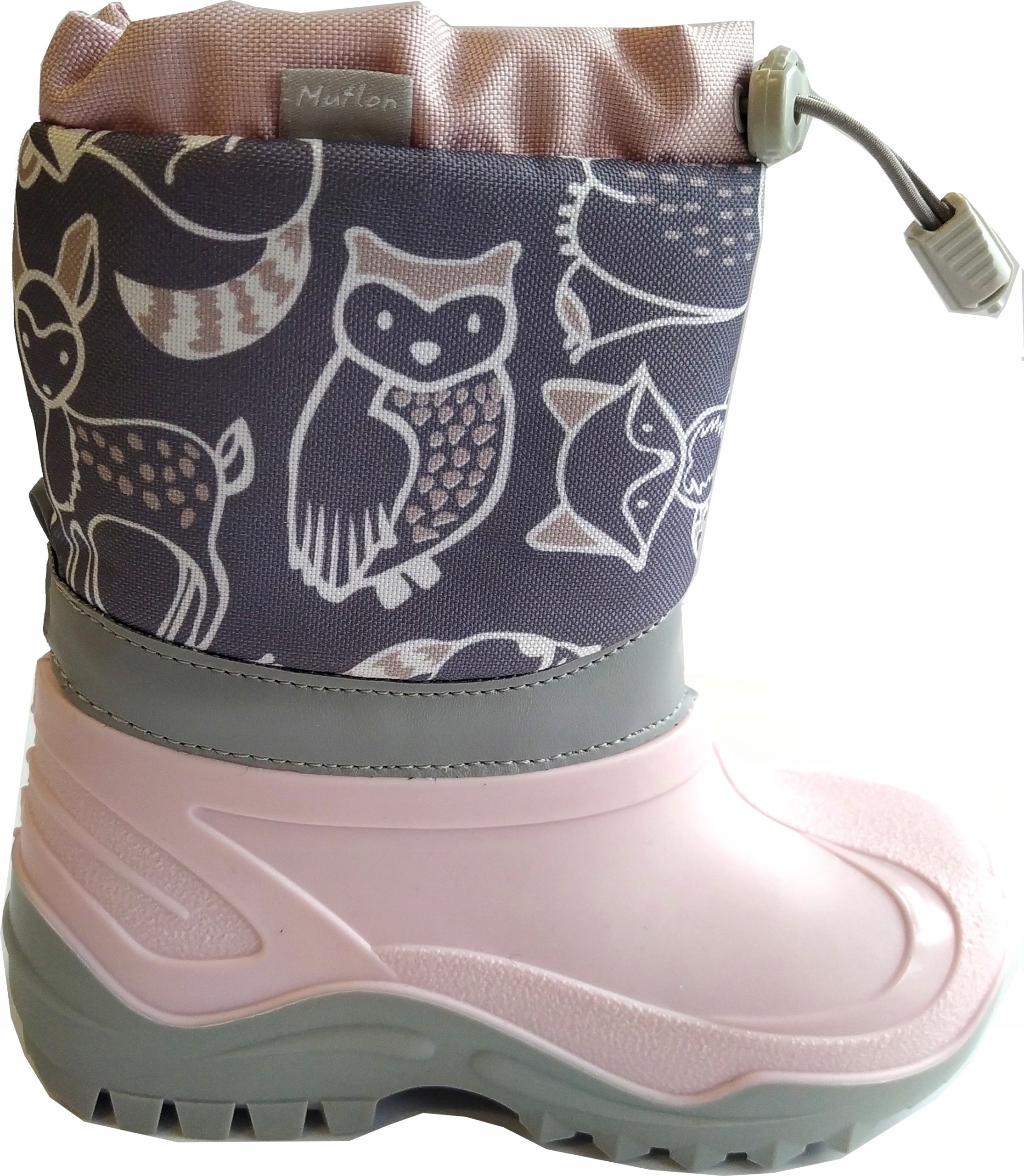 MUFLON_ REN-BUT_śniegowce z wełną -30 33 Rozmiar 33