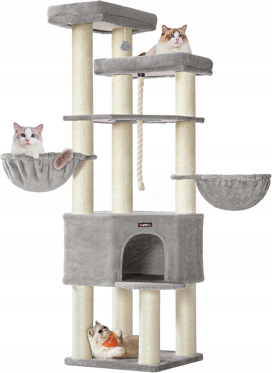 Vysoký škrabák, škrabací sloupek, věž Feandrea 187 CM