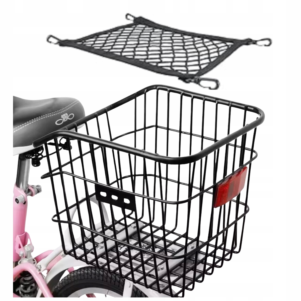 Košík Na Kolo Kovový Zadní Košík Na Kolo Na Nosič Sítě