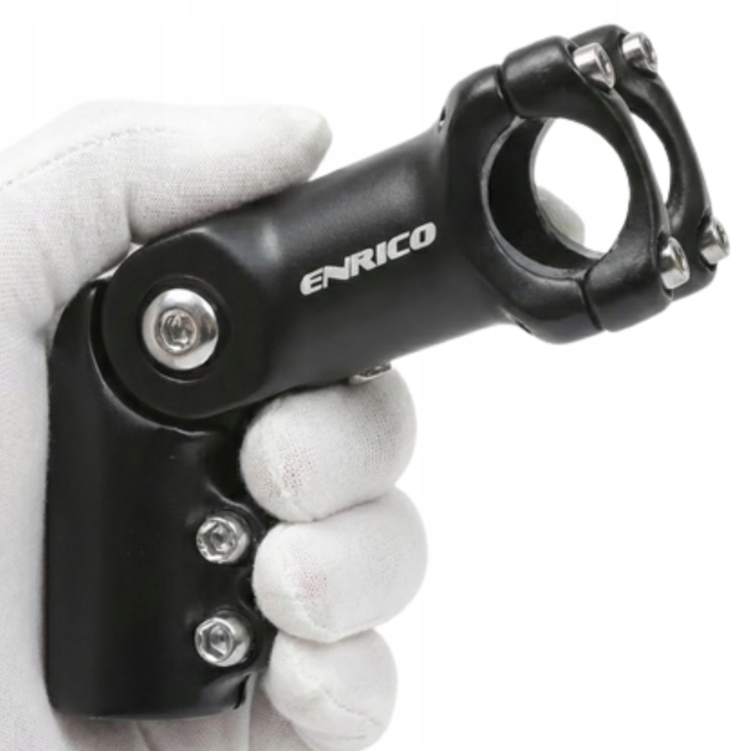 Wspornik kierownicy Ahead regulowany 28,6/31,8 Enrico czarny L=90 60stopni