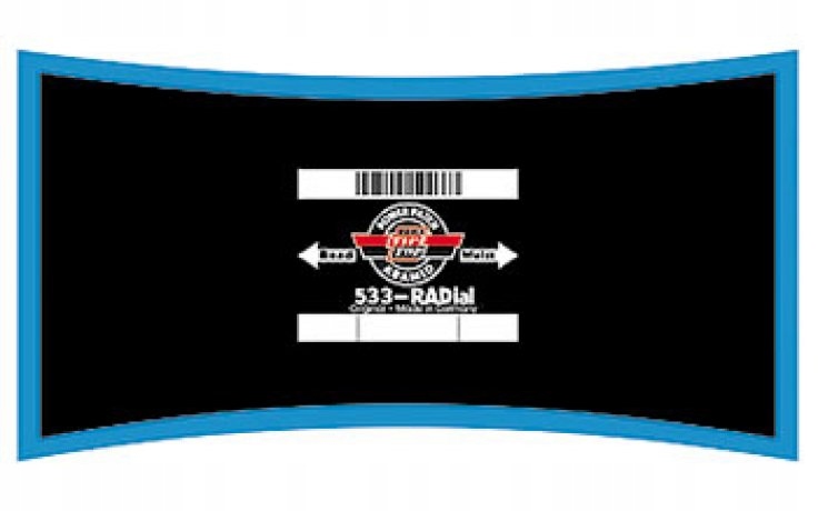 Wkład radialny do opon TL 533 ARAMID TIPTOP EAN (GTIN) 8033158027348