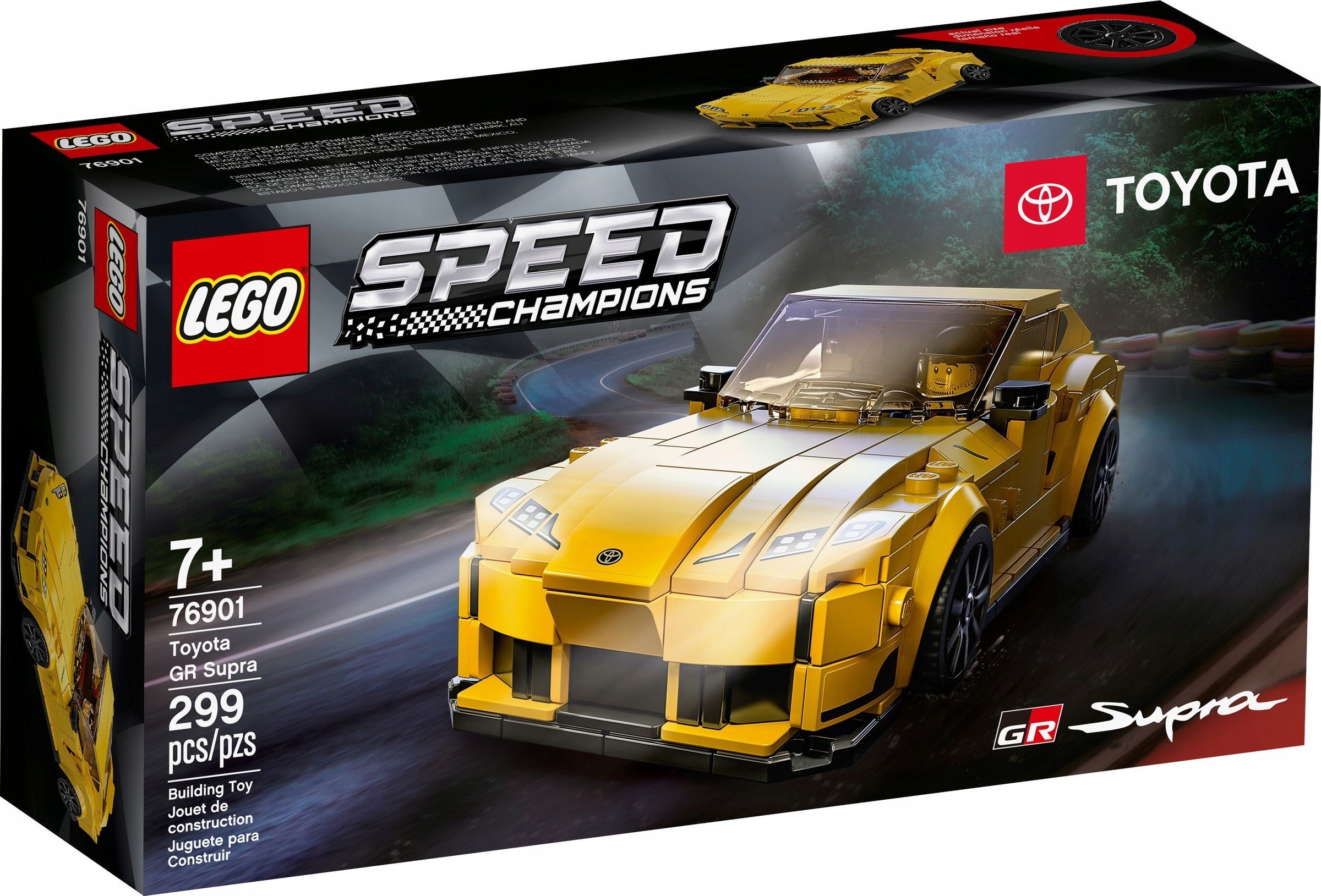 LEGO 76901 Samochód Auto Model TOYOTA GR SUPRA Marka LEGO