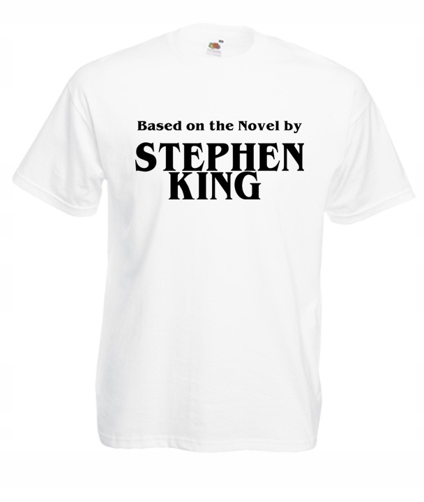 

XXXL Koszulka Męska Stephen King Klaun It Horror