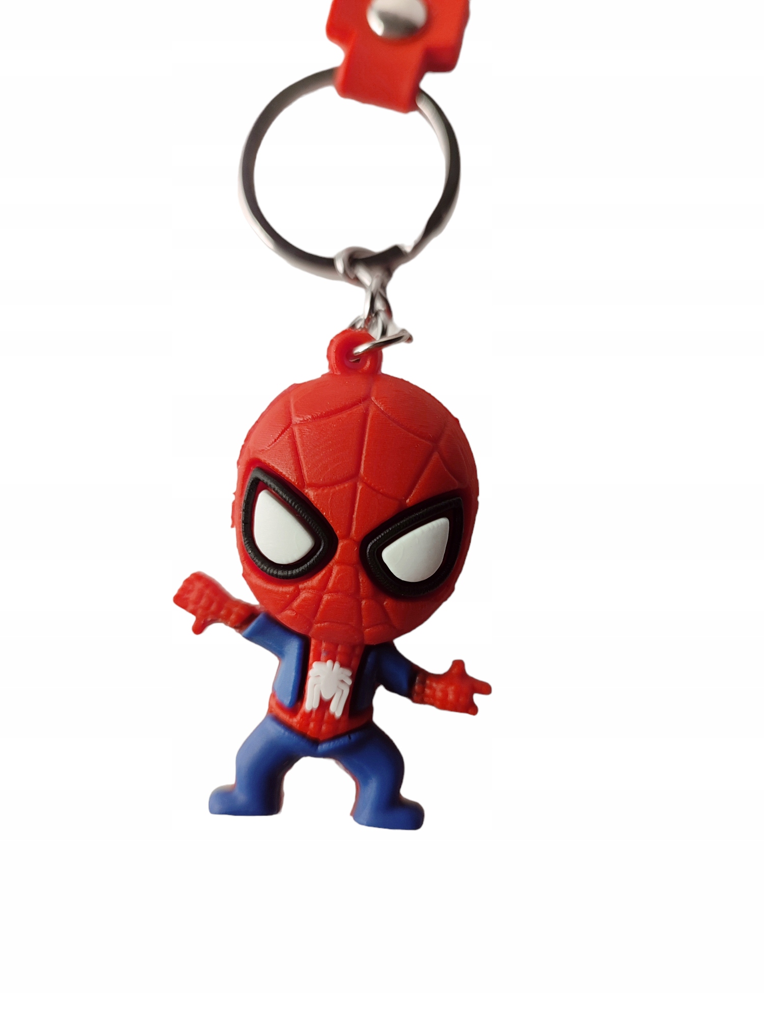 BRELOCZEK BRELOK DO KLUCZY SPIDERMAN SPIDER MAN Kolor czerwony