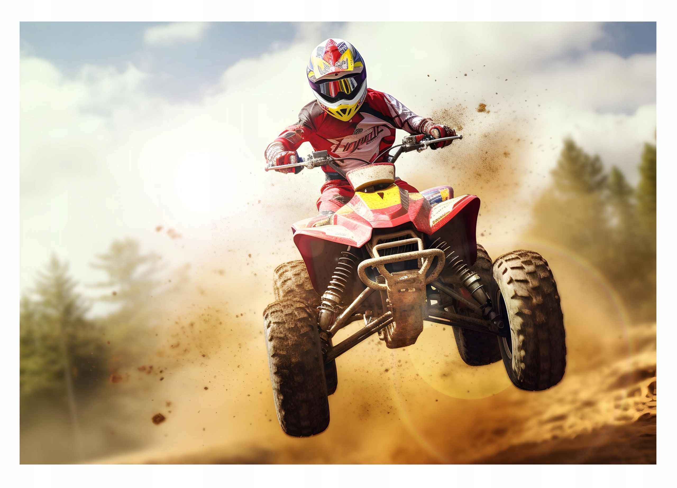 Fototapeta Quad 3D pre mládež 312x219