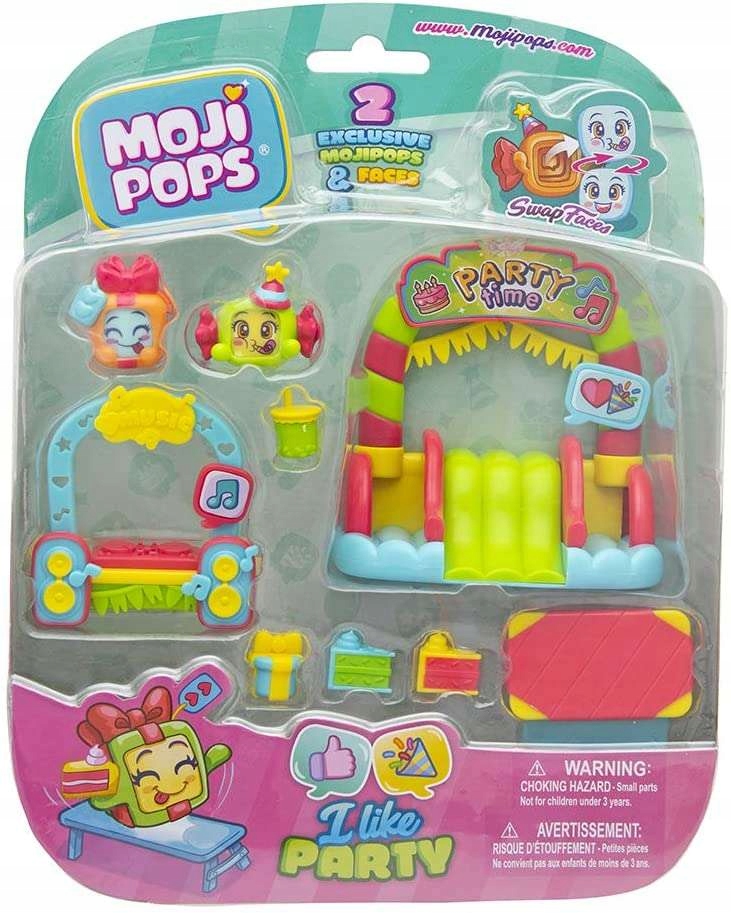 

Moji Pops Zestaw I Like Party Impreza +2 figurki