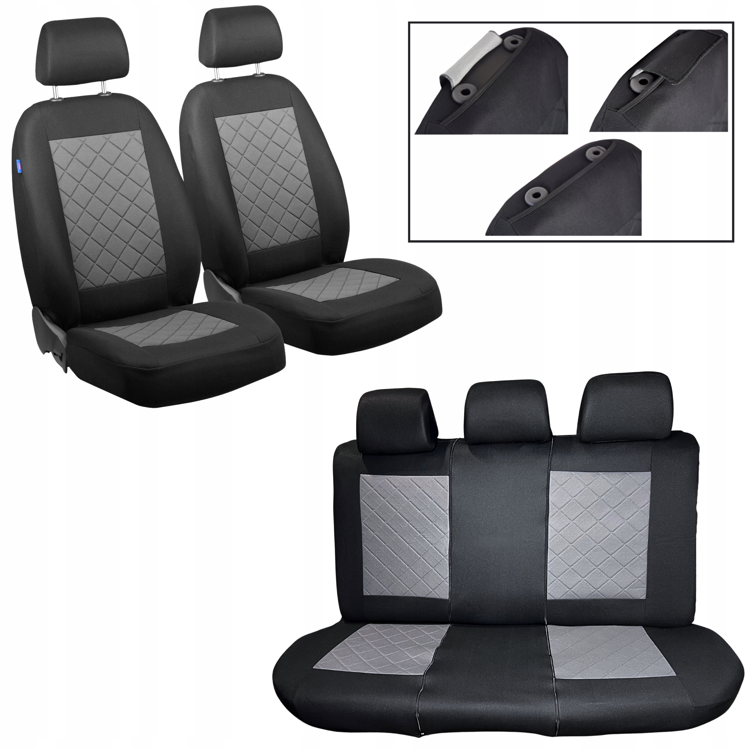 Univerzální Potahy Komplet Pro Ford MK4 95-02 Octotextil