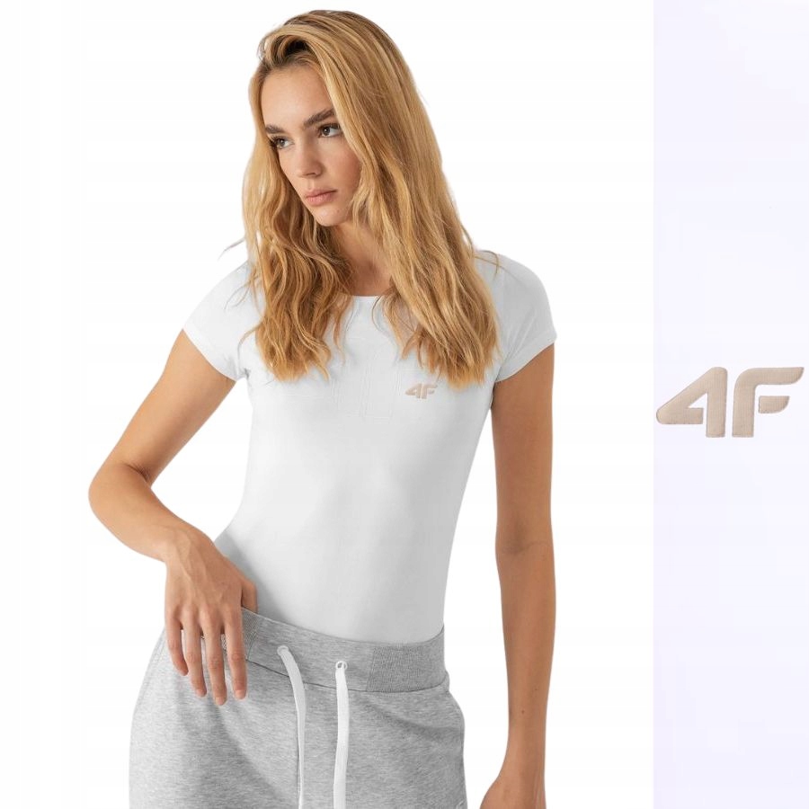 KOSZULKA DAMSKA 4F T-SHIRT PODKOSZULEK SPORTOWA NA CO DZIEŃ