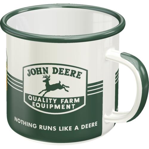 

Kubek metalowy John Deere dla rolnika