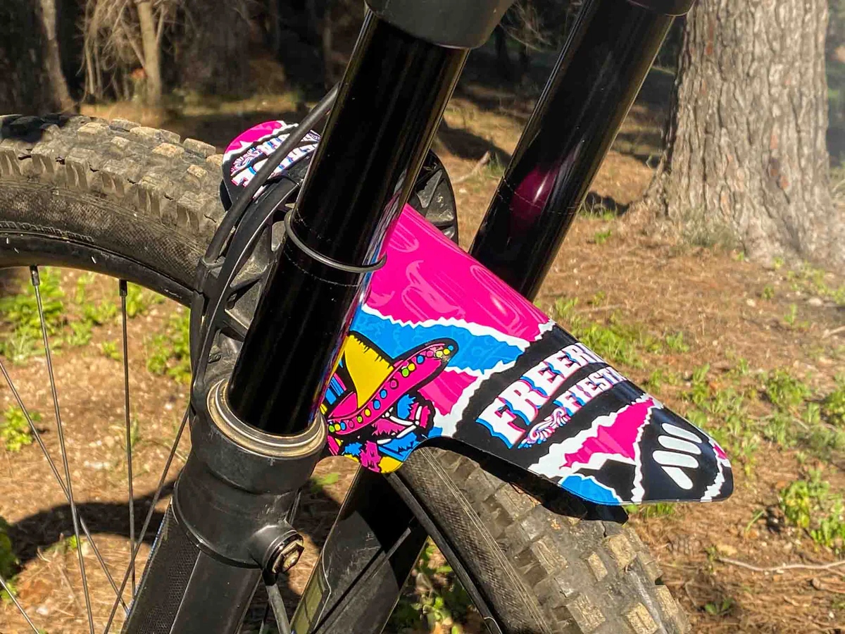 Przedni Błotnik Rowerowy 26 27.5 29 AMS - Freeride Fiesta 2023 Marka AMS