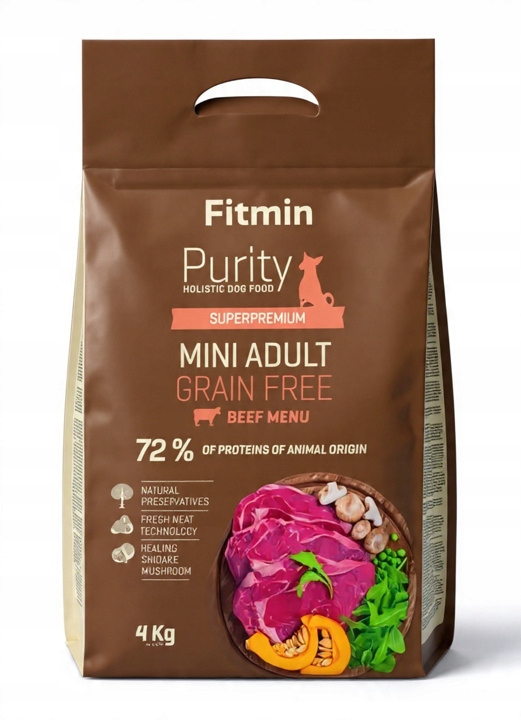 Fitmin Purity Adult Mini Beef 4KG
