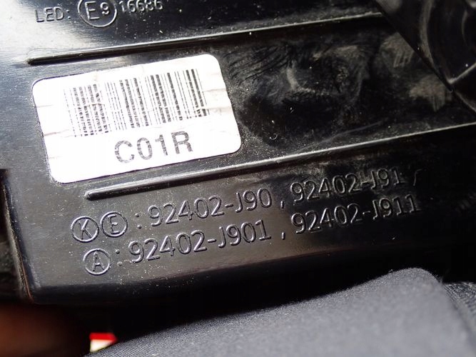 HYUNDAI KONA 17- light right rear rear part 92402-J90