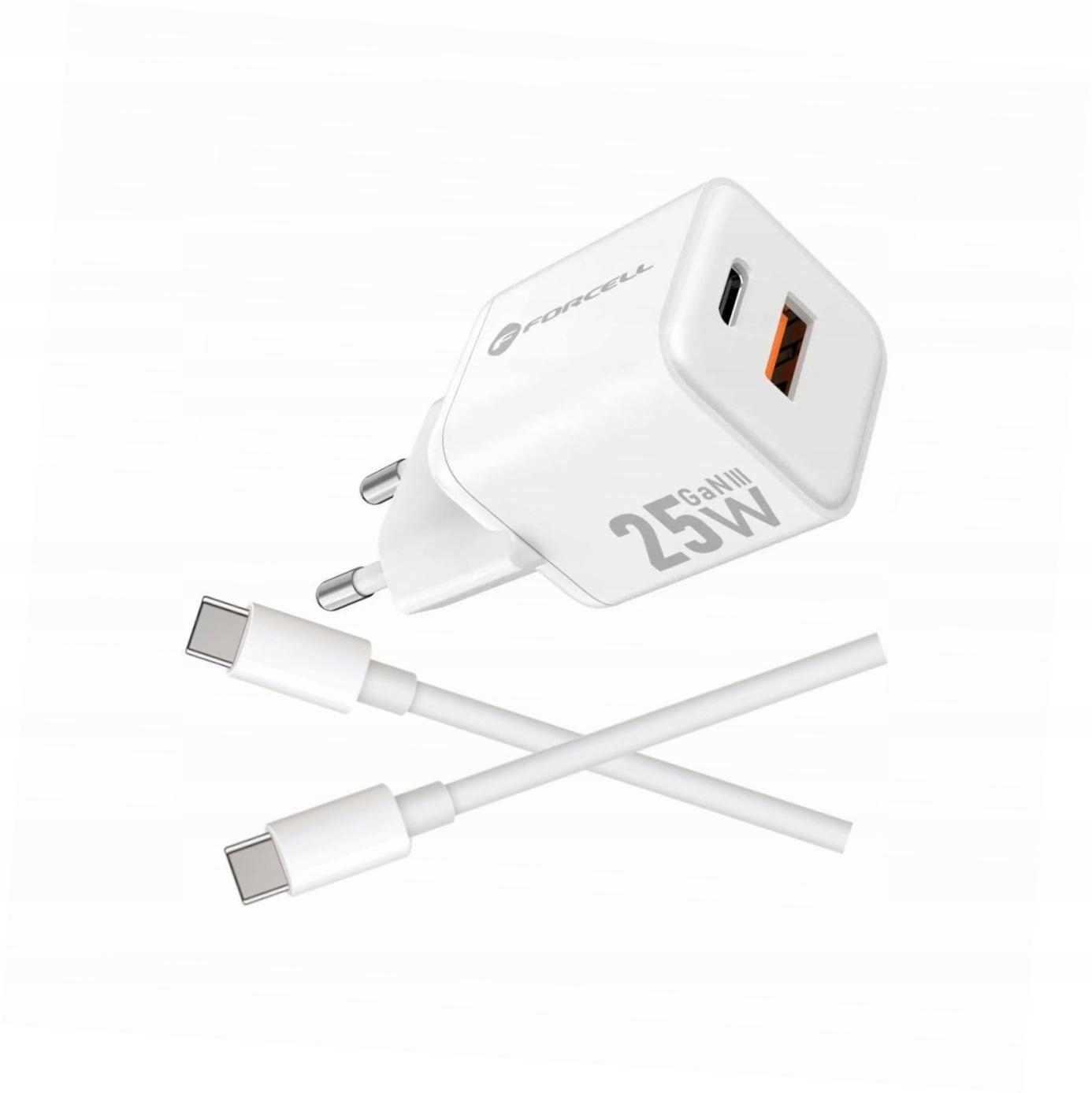 Szybka ładowarka Gan 25W z długim kablem Usb-c do Samsung Galaxy A70