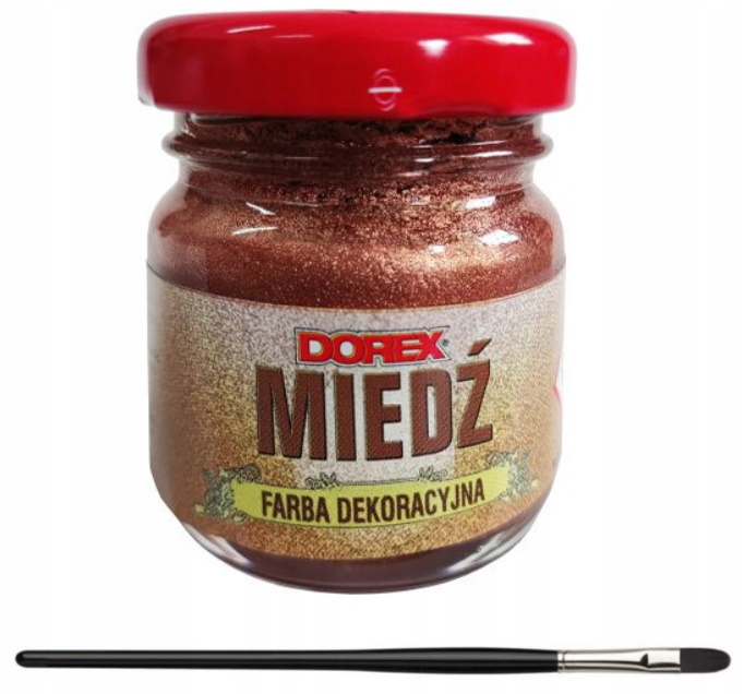 

Lakier Miedź Dekoracyjny Do Nagrobków Liter 25 ml