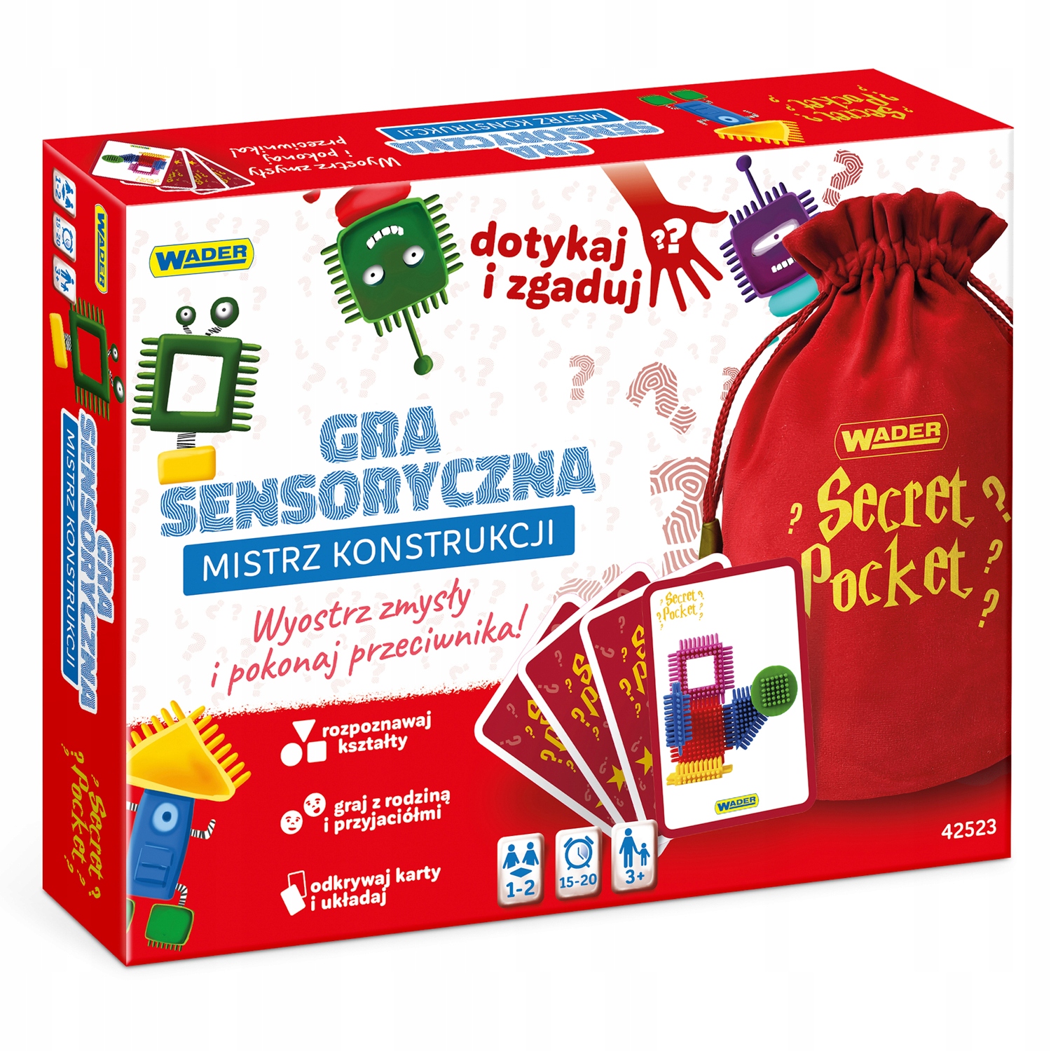 

Mistrz Konstrukcji Gra Sensoryczna 42523 Wader