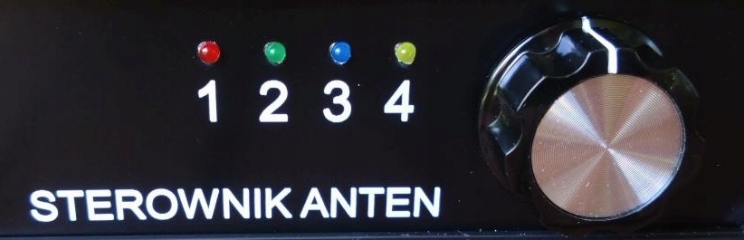 Anténní přepínač – řídicí modul pro 4 antény – sada prvků