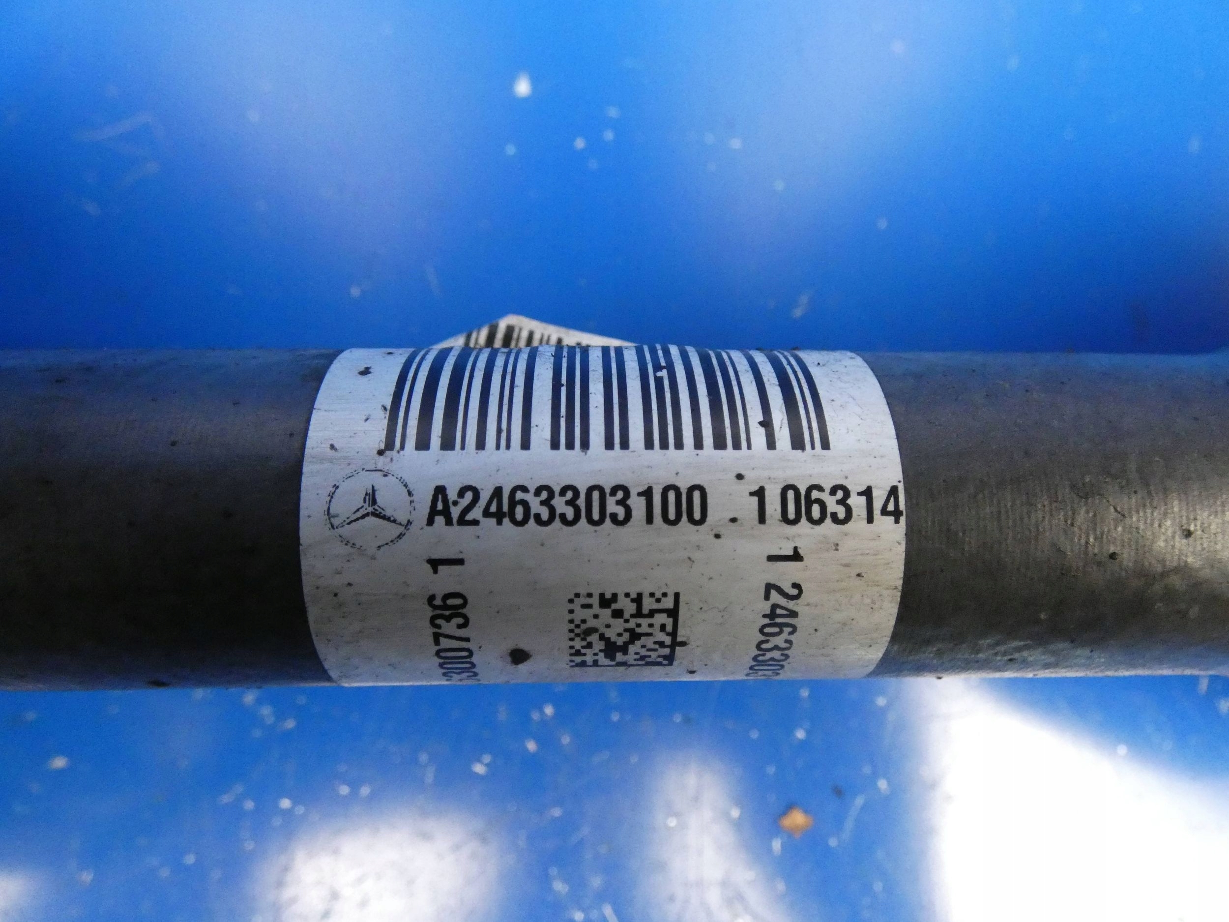 MERCEDES B KLASA W246 A W176 CLA W117 1.8 2.2 CDI semi-axis left left front