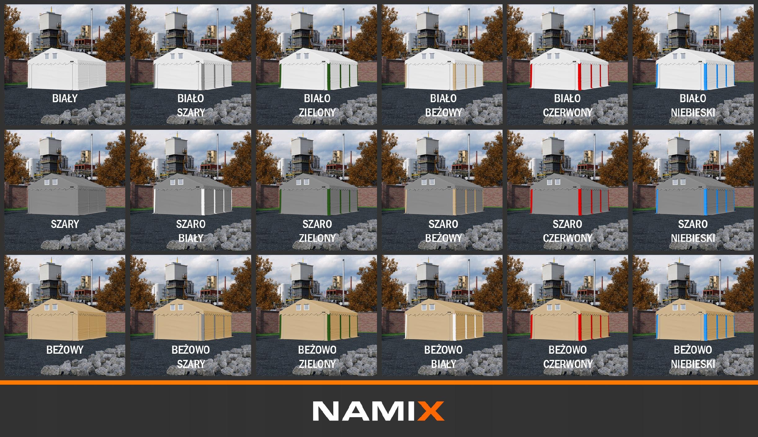 Намет для зберігання GRAND 4x4 РІЗНІ КОЛЬОРИ Виробник NAMIX