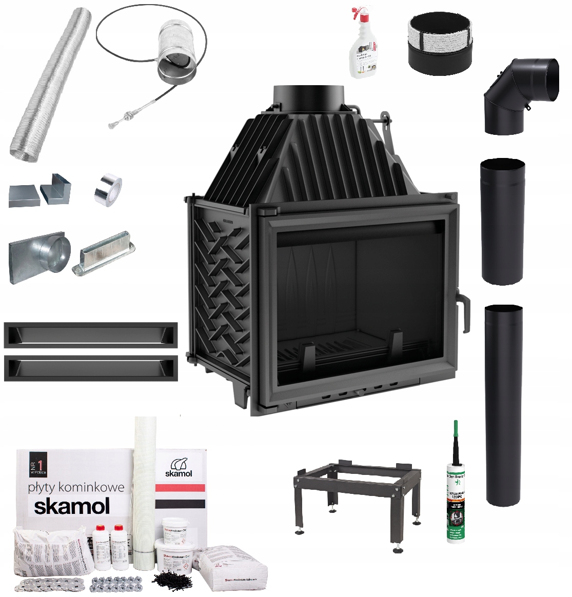 Krbová Vložka Krbová Zuzia 16 Eko Sada