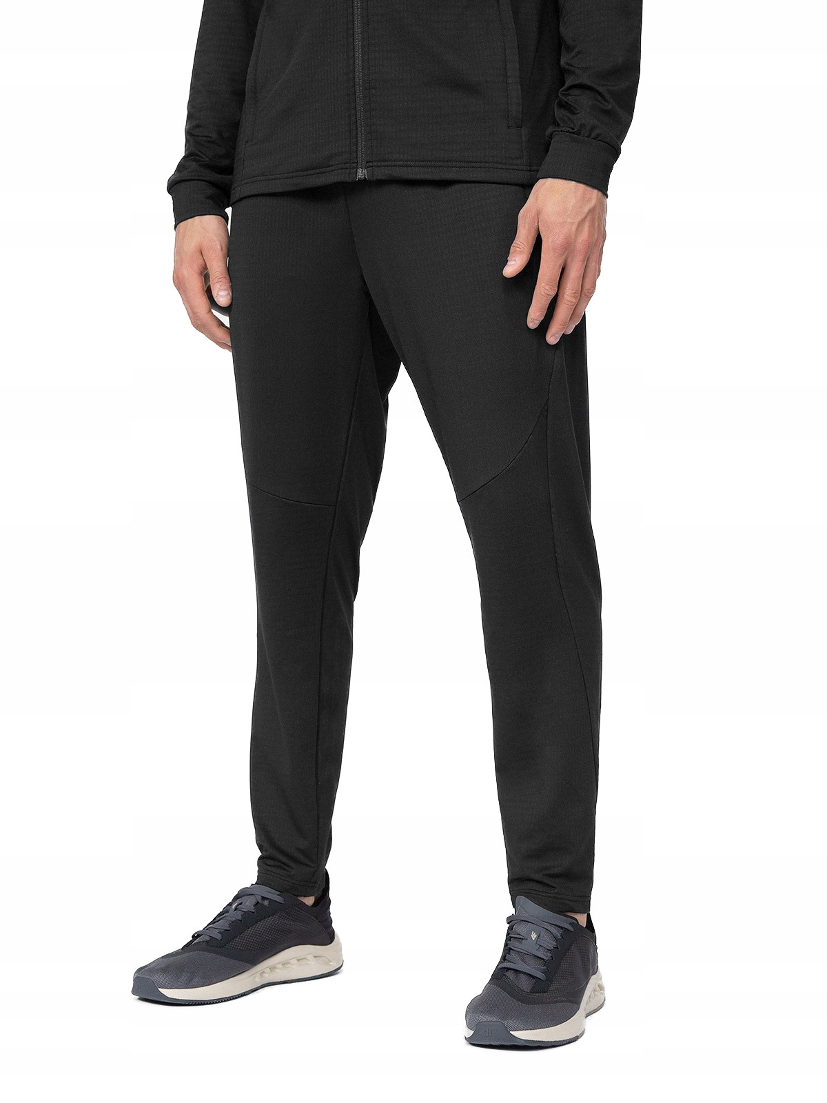 4F Spodnie Treningowe Męskie 4FSS23TFTRM100-20S Głęboka Czerń M