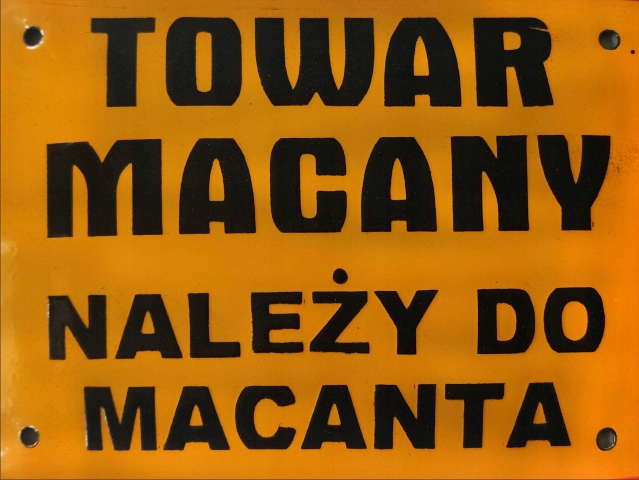 Tabliczka PRL 30x20 cm PRL32