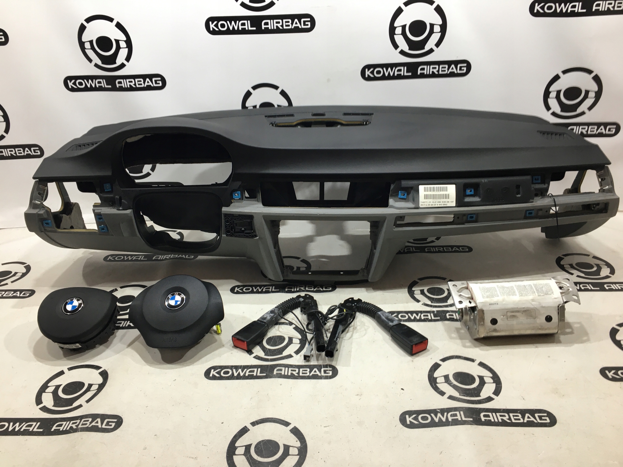 BMW 3 E90 E91 E92 E93 доска консоль подушка безопасности натяжение