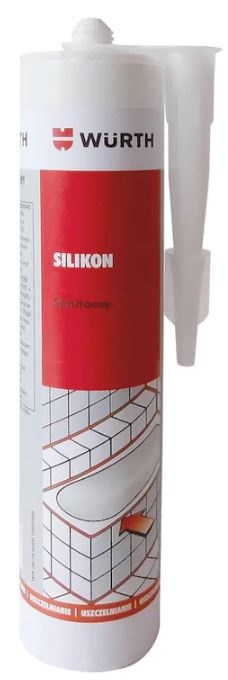 

Wurth Silikon Sanitarny Łazienkowy Biały 310ML