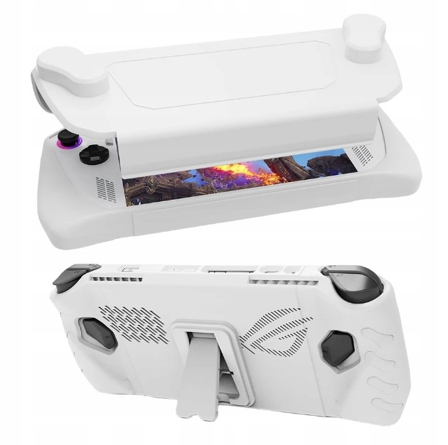 Futerał Pokrowiec Etui Case Osłona 2w1 Przód Tył do Konsoli Asus Rog Ally