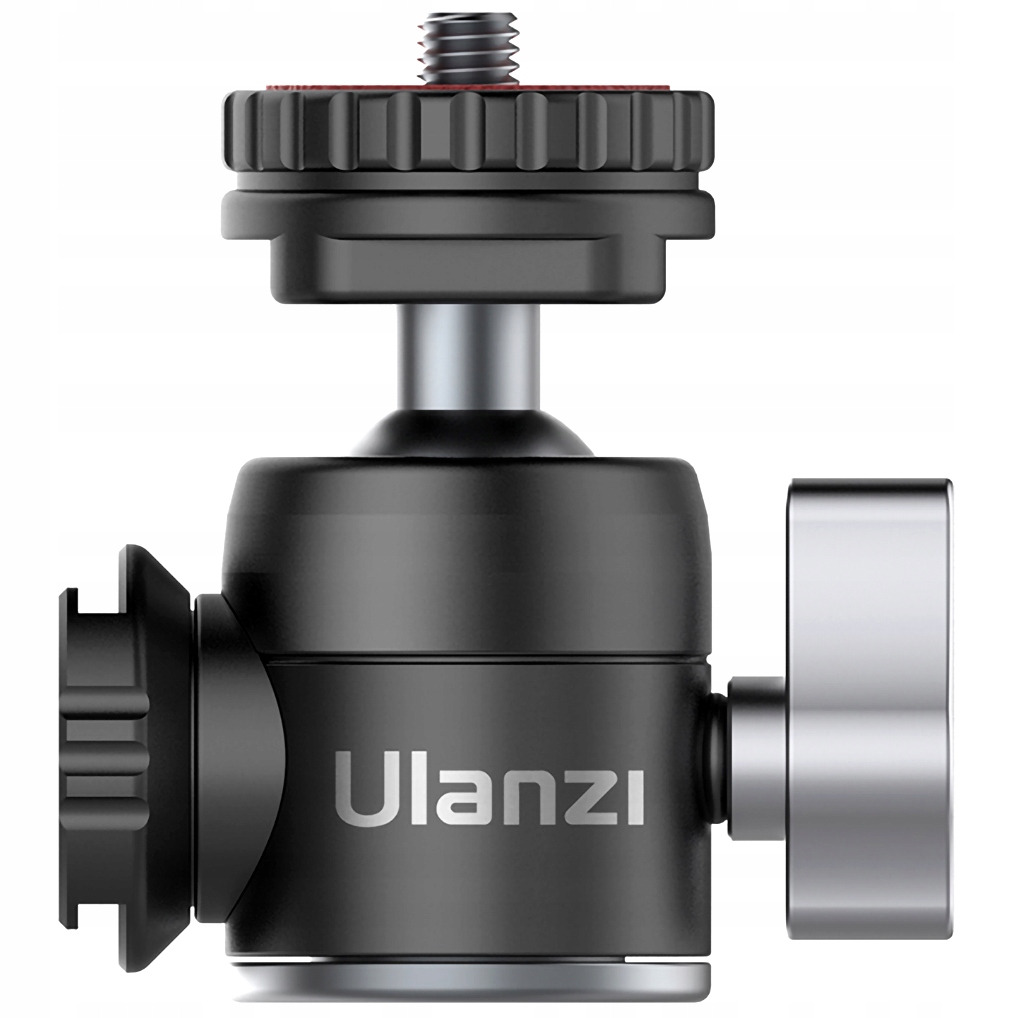 Głowica kulowa z mocowaniem zimna stopka i 1/4 cala na statyw