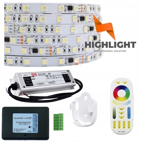 15m Rgbw Led Set digitálny 24V tm1814 60led/1mb