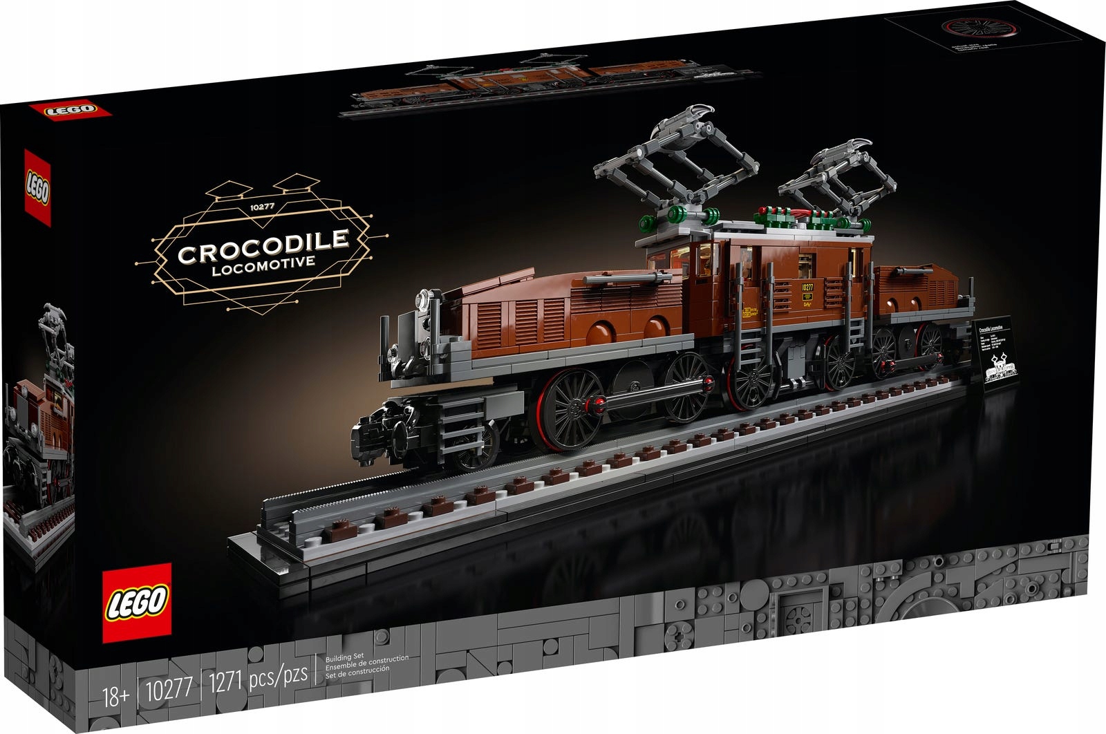 Lego Icons 10277 Lokomotywa Crocodile