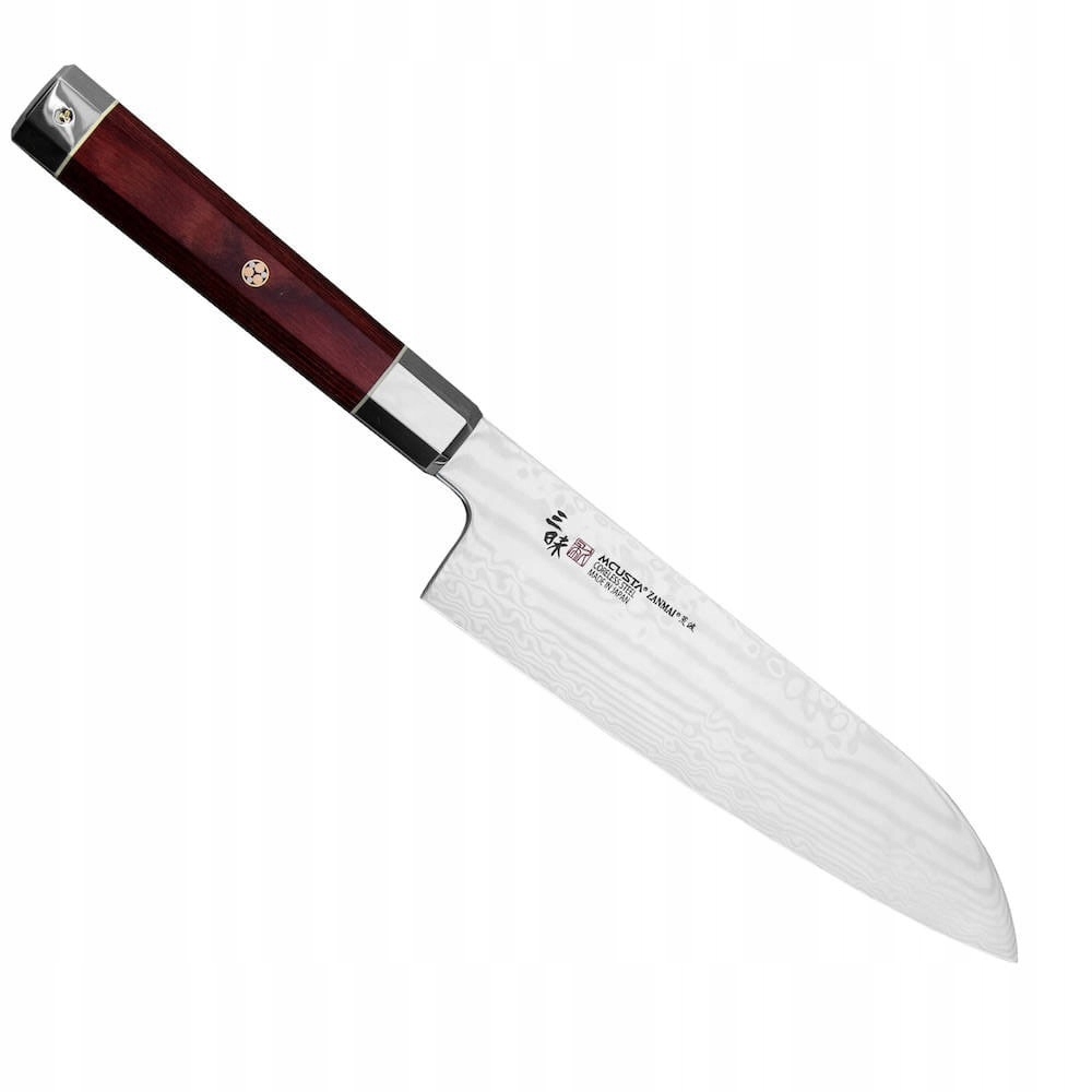 Mcusta Zanmai VG-10 Ultimate Aranami Japonský kuchynský nôž Santoku 18 cm