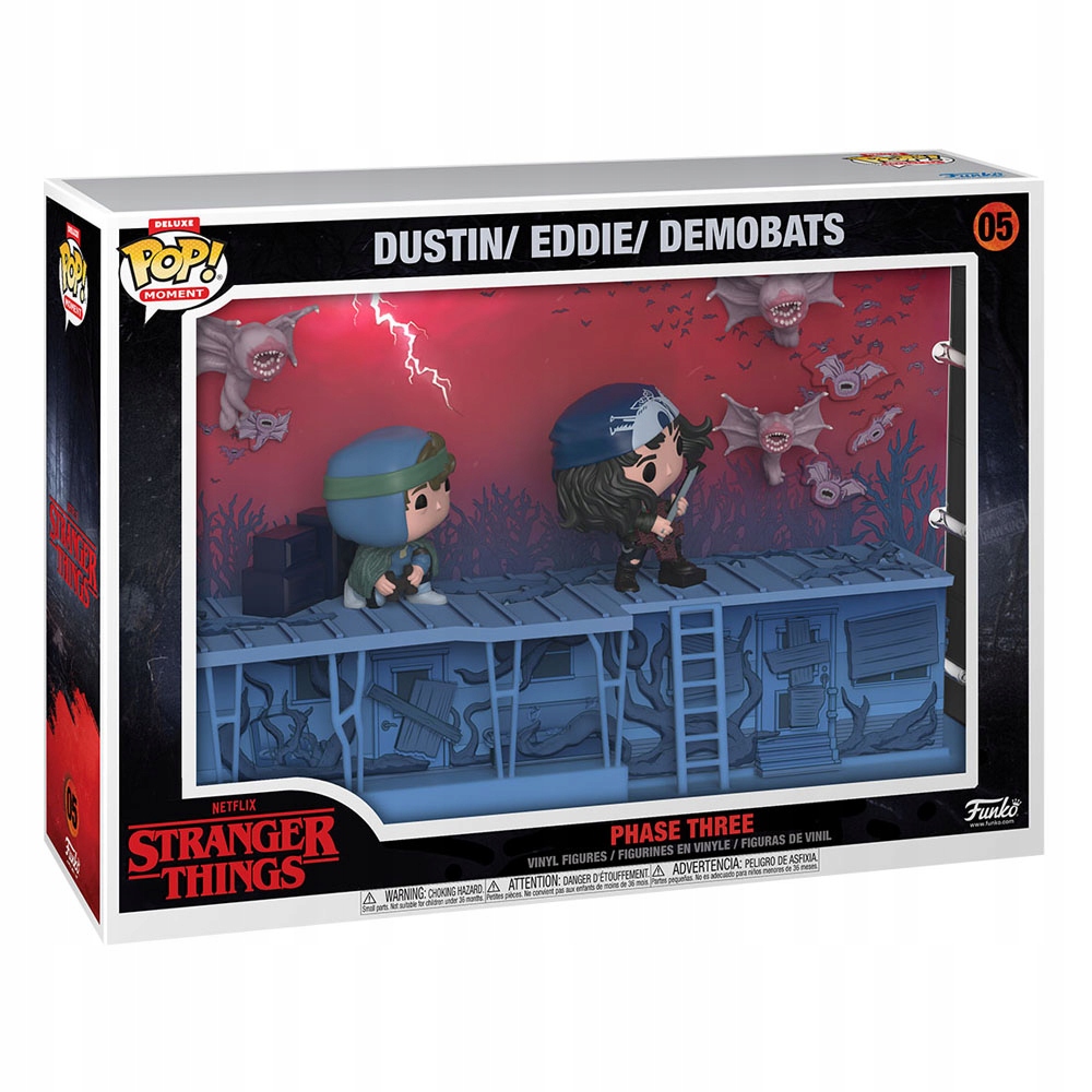 Funko Pop Stranger Things Dustin Eddie Demobats