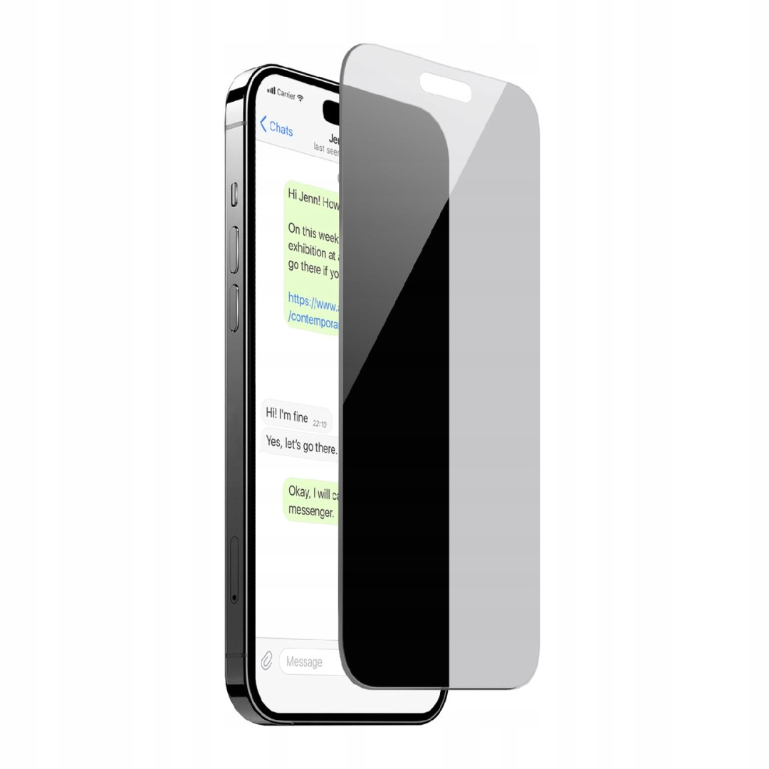 Szkło hartowane do iPhone 16 iPhone 15 Privacy Tempered Glass Puro