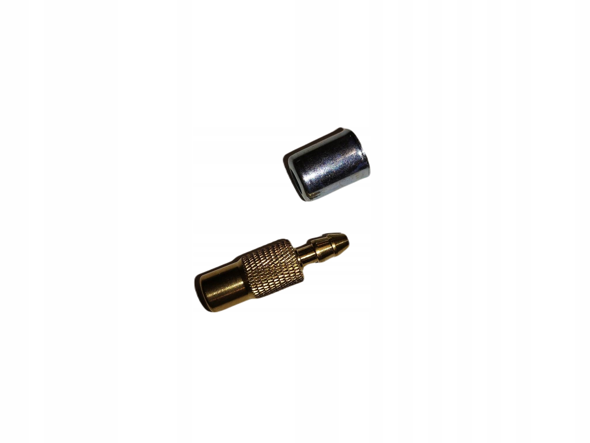 KOŃCÓWKA DO POMPOWANIA OBROTOWA NA WĄŻ 6MM OPRAWKA