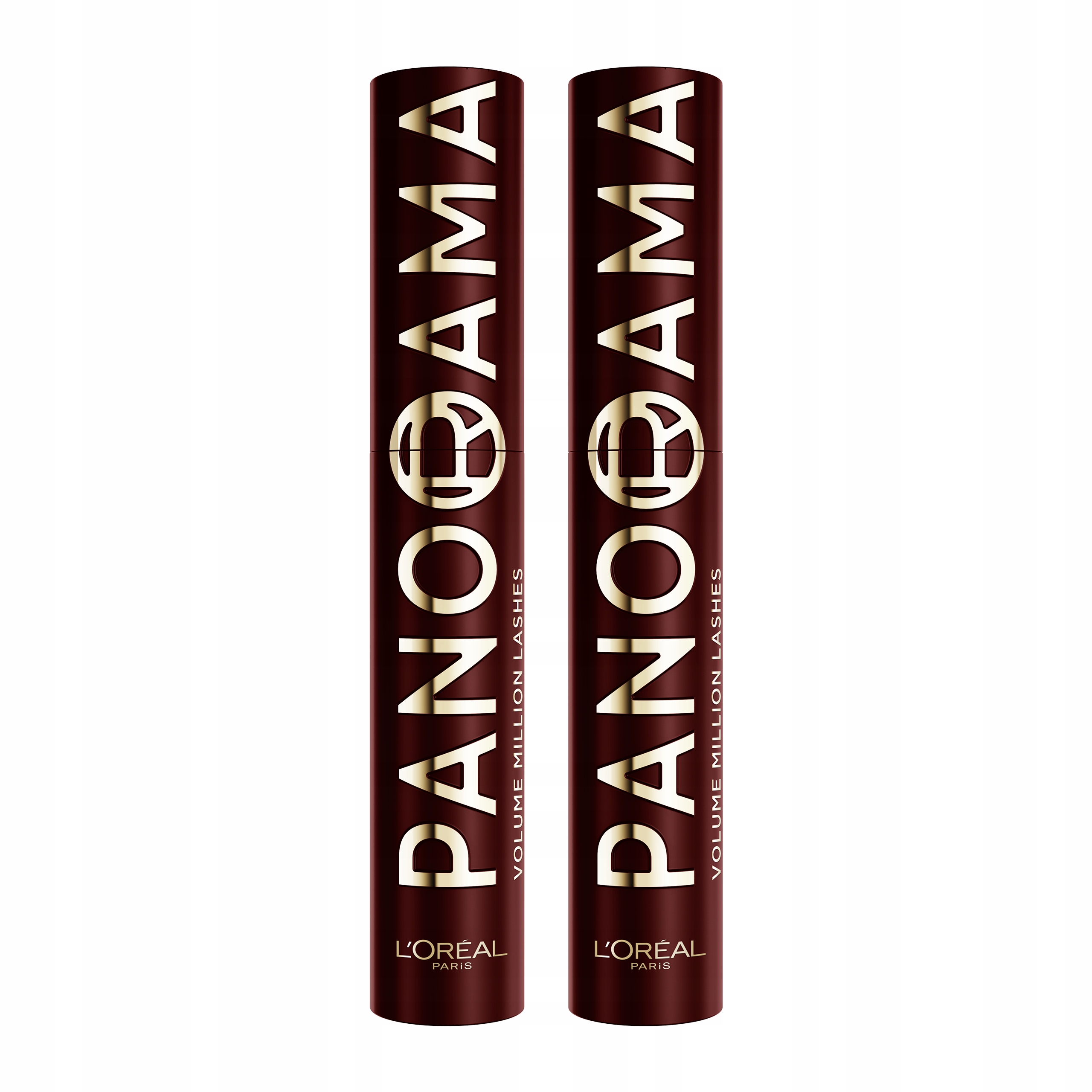 Zestaw 2x L'Oréal Panorama Bordeaux Cashmere Bordowy Tusz do Rzęs Objętość