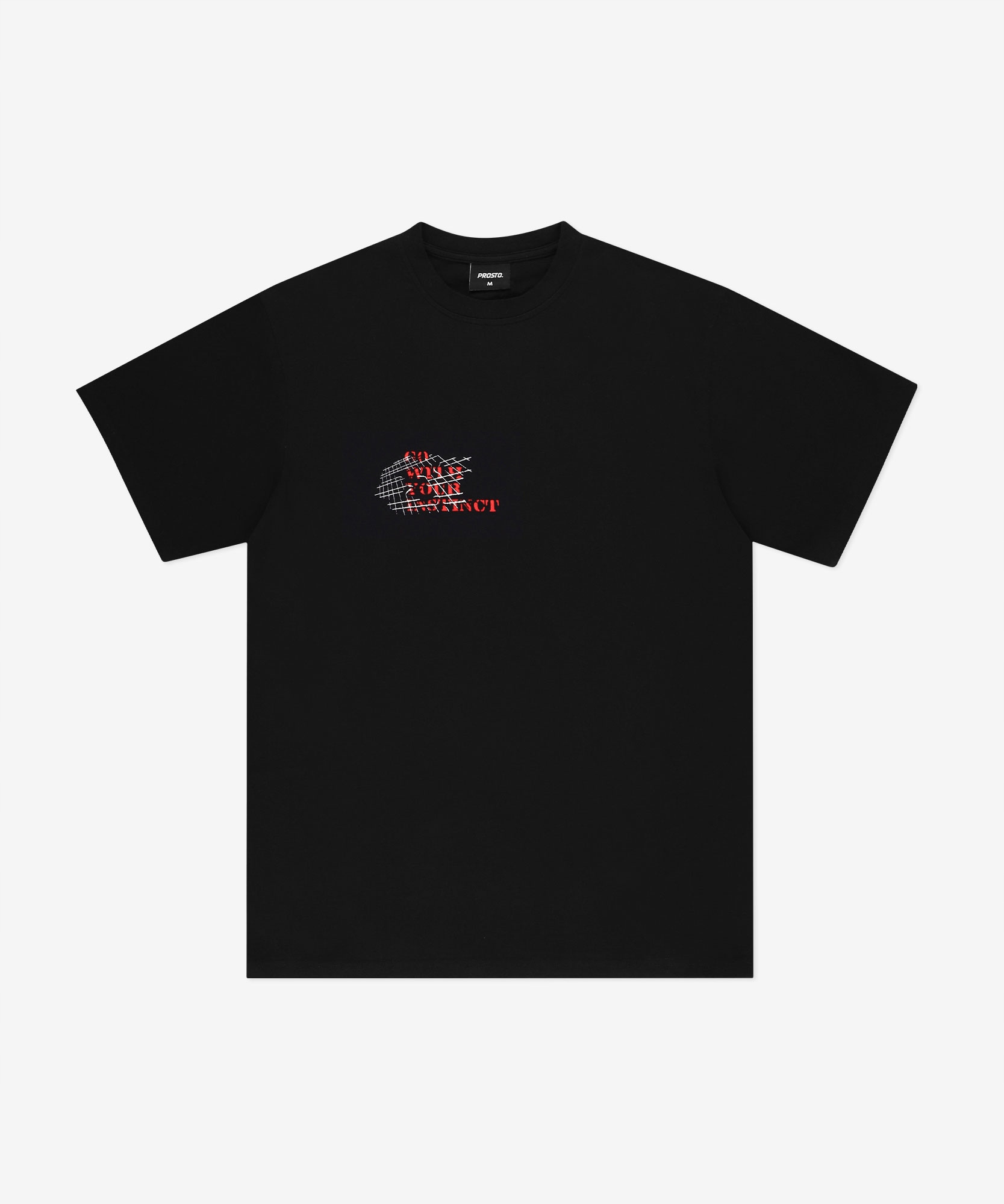 Pánské černé tričko Prosto Instinct M