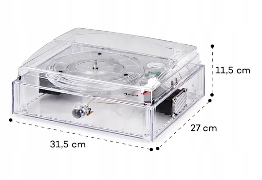 Auna 10035573 gramofon ClearTech BT Marka Auna