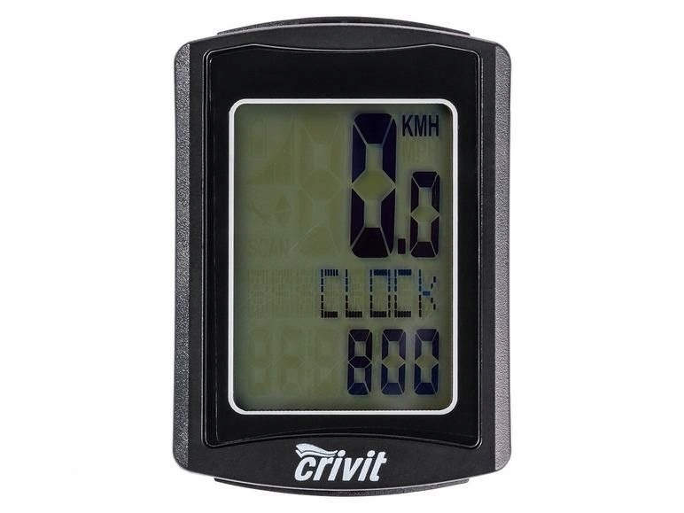 Licznik rowerowy bezprzewodowy Crivit Bike computer IAN 307553 14578748832 Allegro.pl