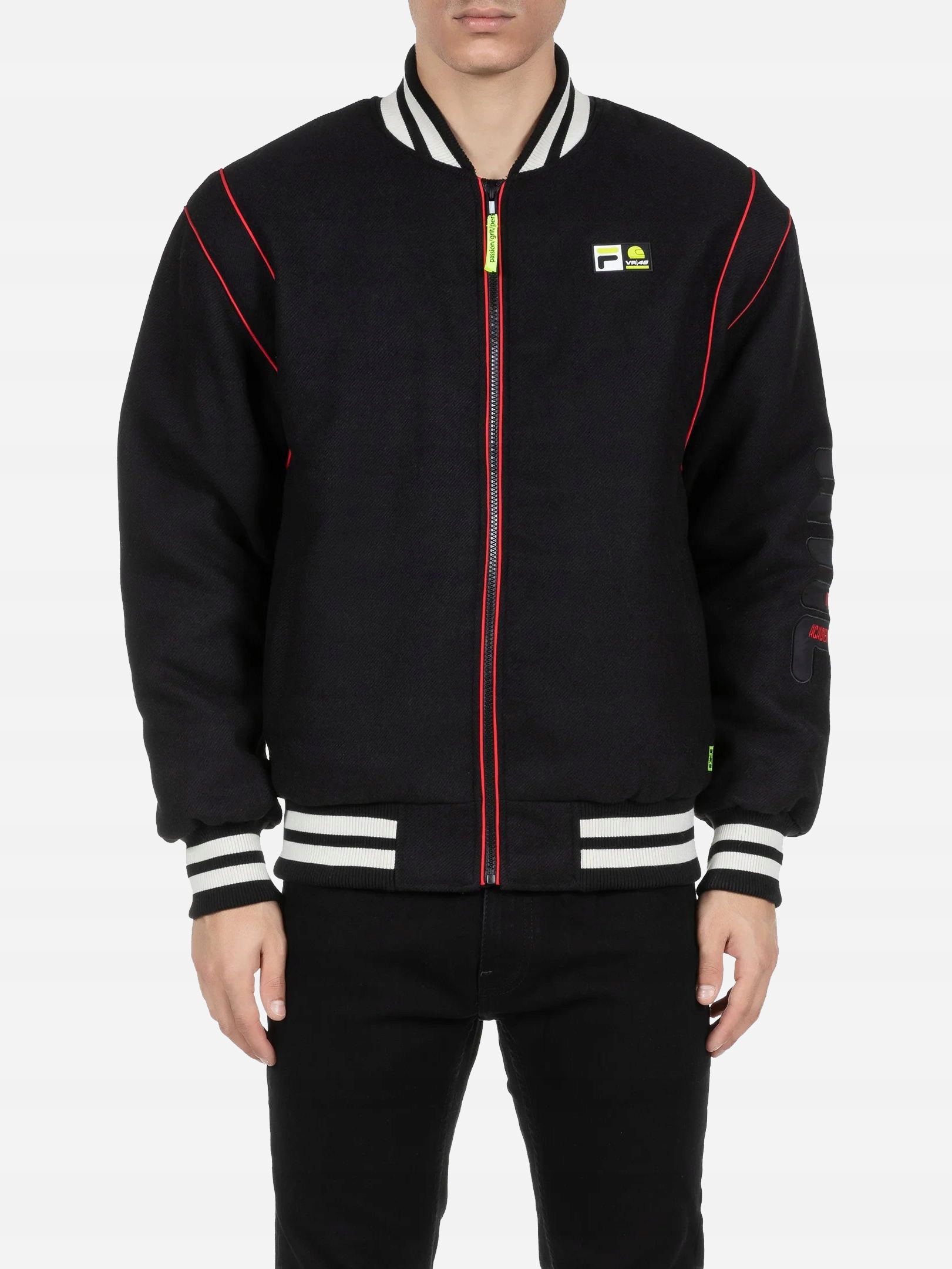 Kurtka Bomber Fila FAM0253-80010 XL Czarny