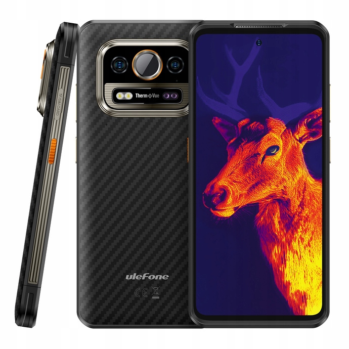 Pancéřový Smartphone Ulefone Armor 25T Lte s Termovizí 8GB/256GB Černý