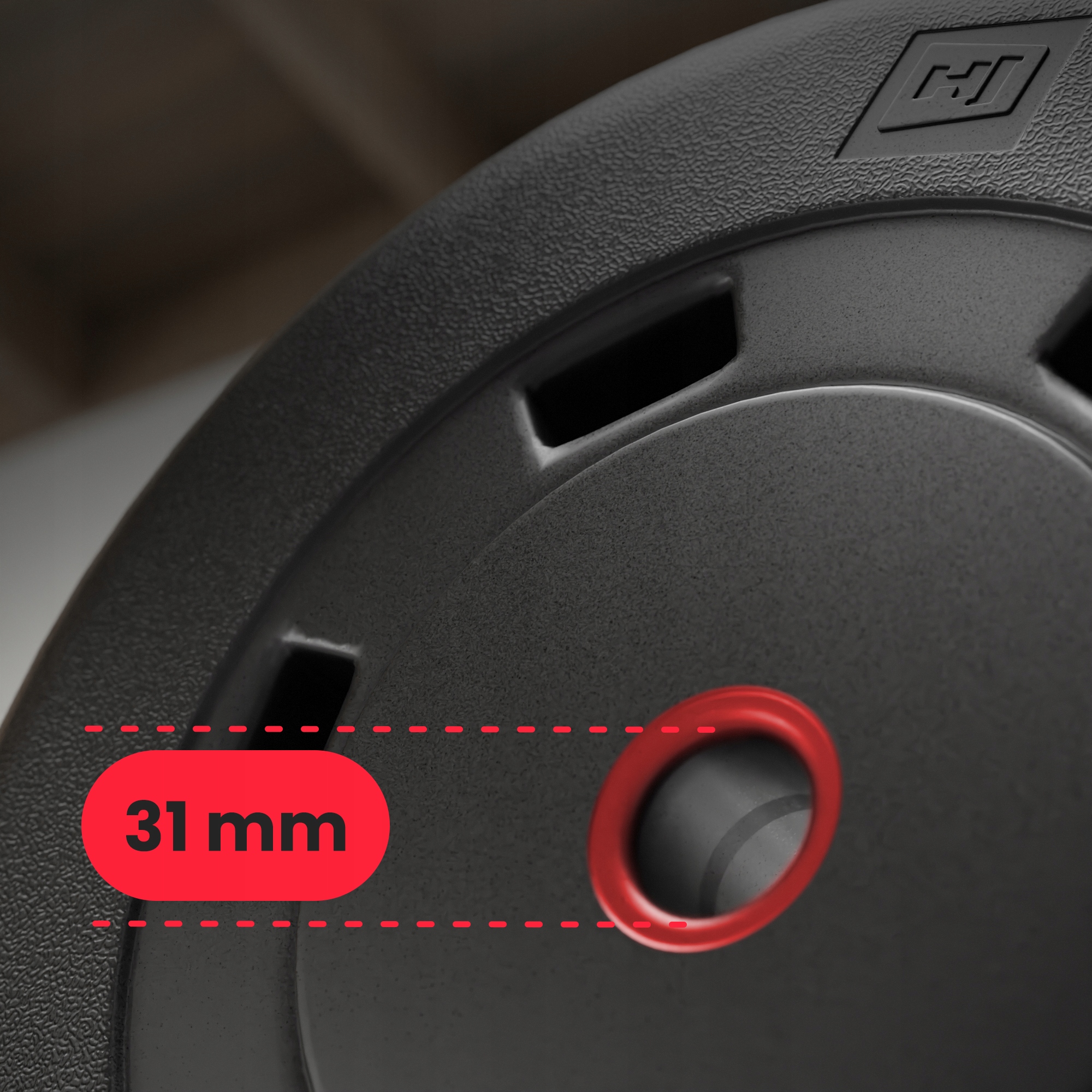 Zestaw obciążeń bitumicznych i gryfów do siłowni domowej hantle nakład 58kg Model Zestaw obciążeń treningowych gryf i hantle