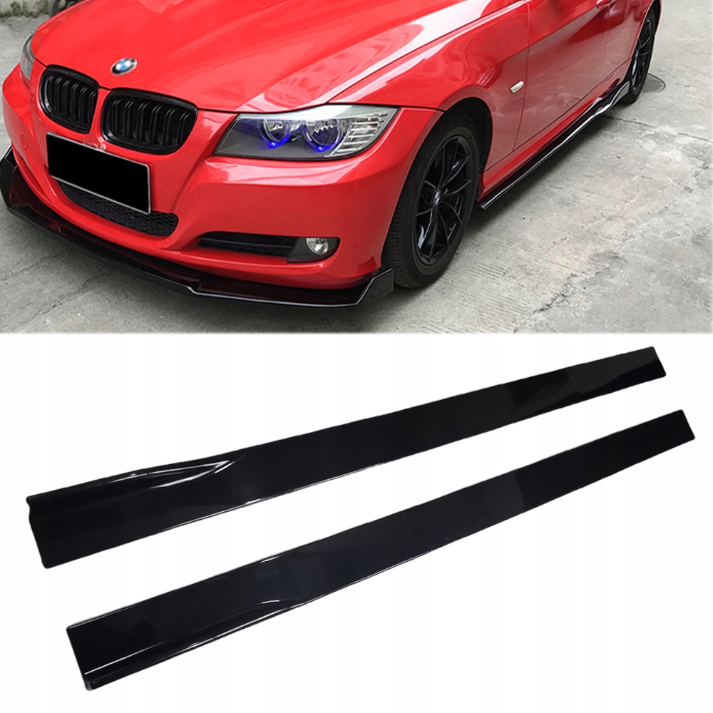 Boční Prahové Lišty Bmw E90 E91 E92 E93 Gloss Black