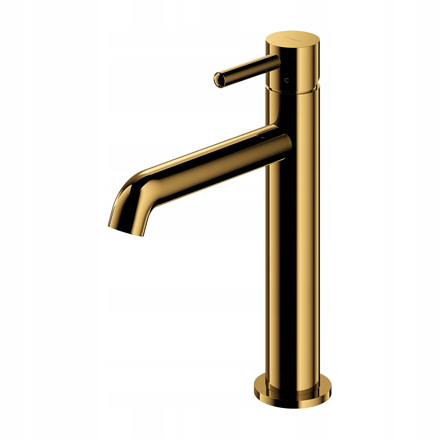 Stojanková Umývadlová Batéria Vysoká 23 CM Zlatá Omnires