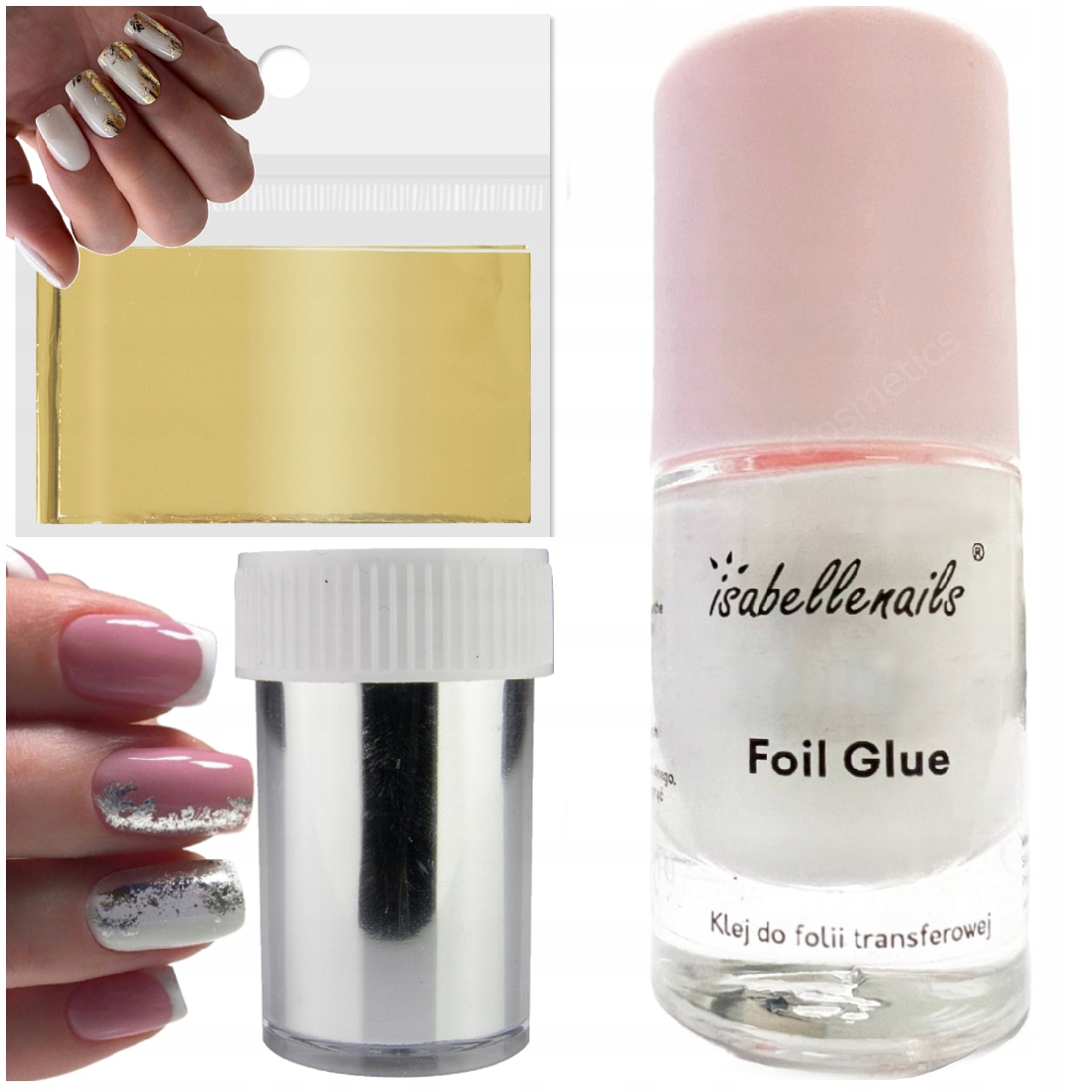 

Folia Gold Silver Klej Do Folii Transferowej