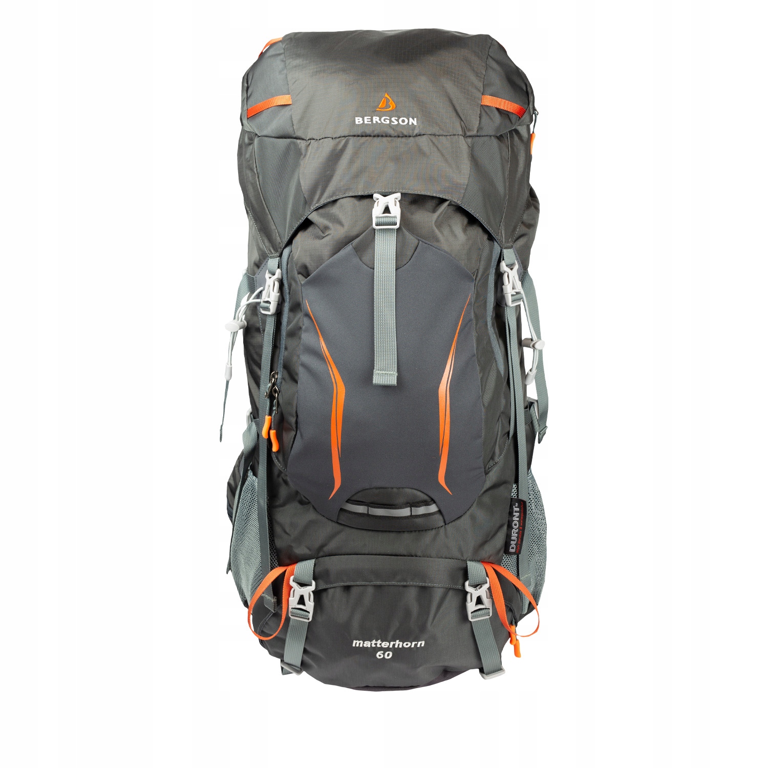 Batoh Bergson Matterhorn 41-60 l šedý
