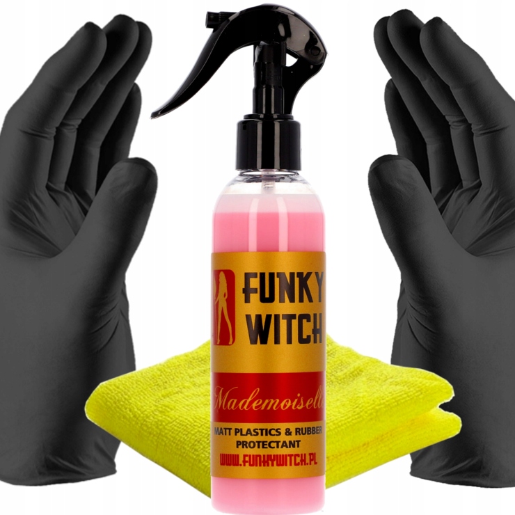 FUNKY WITCH _ MADEMOISELLE 215ML DRESSING MATOWY DO PLASTIKÓW WEWNĘTRZNYCH